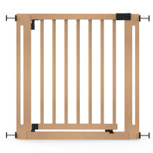 (Natural, 79cm - 87cm) Safetots Wooden Elegance Gate