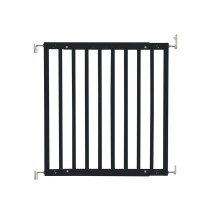 (Black) Safetots Chunky Wooden Screw Fit Stair Gate