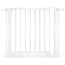 (White, 87cm - 95cm) Safetots Wooden Elegance Gate