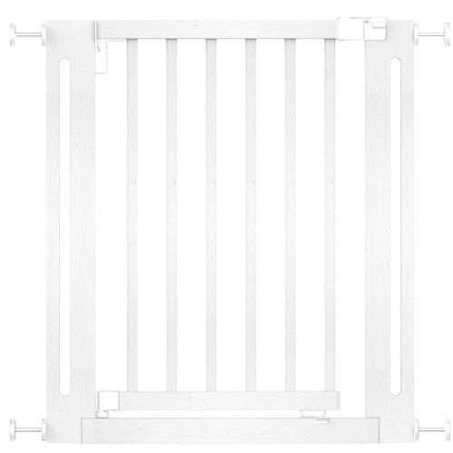 Safetots (White, 71cm - 79cm) Safetots Wooden Elegance Gate