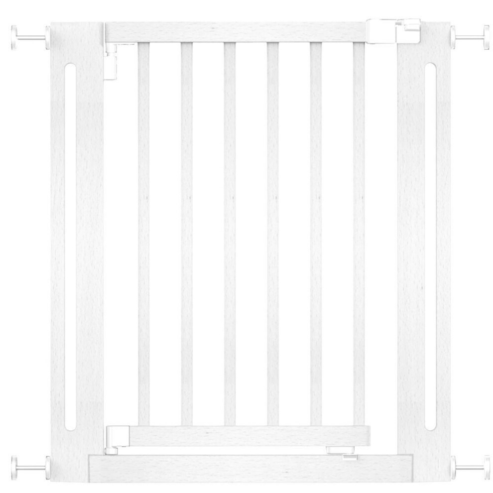 Safetots (White, 71Cm - 79Cm) Wooden Elegance Gate