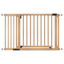 (Natural, 125cm - 133cm) Safetots Wooden Elegance Gate