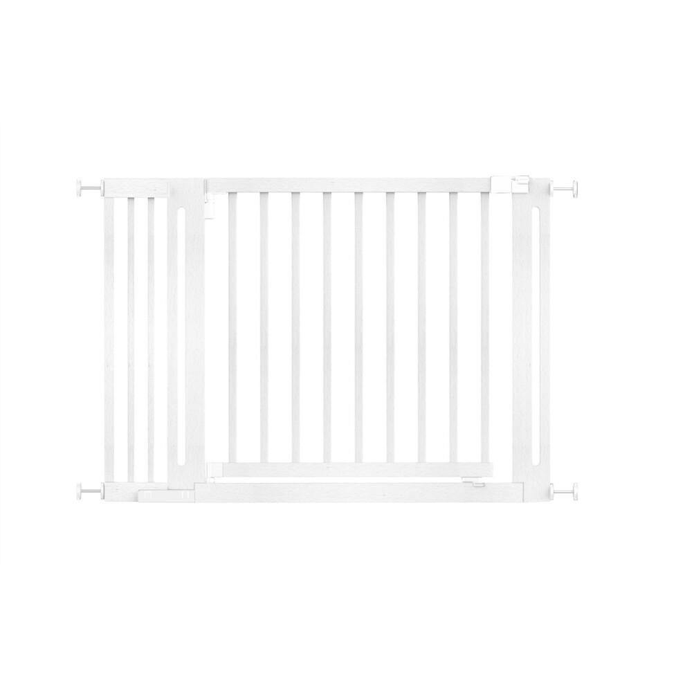 Safetots (White, 115Cm - 123Cm) Wooden Elegance Gate