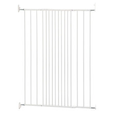 (White) Safetots Extra Tall Screw Fitted Baby Stair Gate