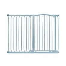 (Matt Gris, 125cm - 134cm) Safetots Barrera Extra Alta de Tope Curvo para Bebés