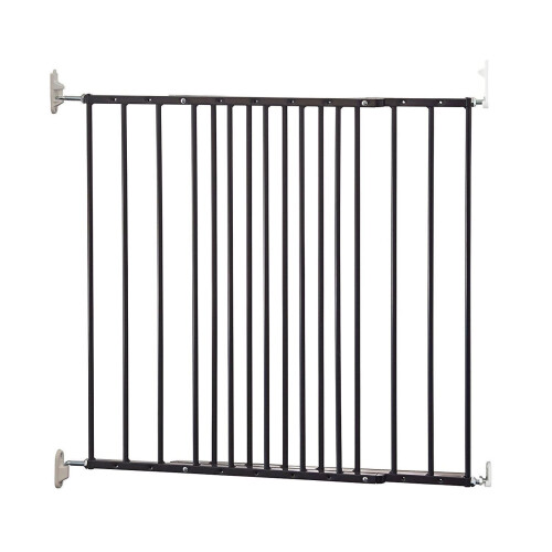 Safetots (Black) Safetots Extending Metal Gate 62.5cm-106.8cm