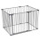 Safetots (72cm x105cm, Grey) Safetots Premium Multi Panel Play Den 1