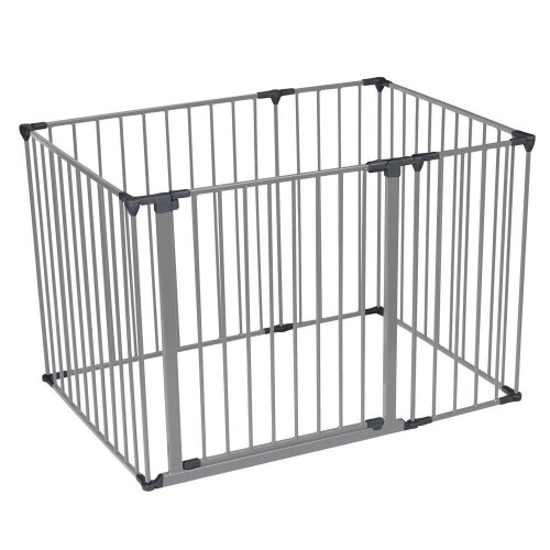 Safetots (72cm x105cm, Grey) Safetots Premium Multi Panel Play Den
