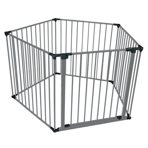 Safetots (5 x 72cm, Grey) Safetots Premium Multi Panel Play Den