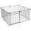 Safetots (144cm x 144cm, Grey) Safetots Premium Multi Panel Play Den 1