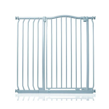 (Matt Gris, 98cm - 107cm) Safetots Barrera Extra Alta de Tope Curvo para Bebés