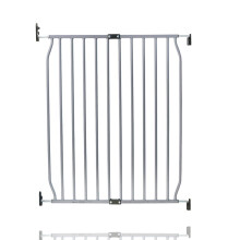 (70cm - 80cm, Grey) Safetots Eco Screw Fit Baby Gate
