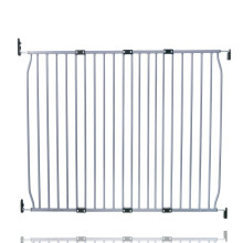 (130cm - 140cm, Grey) Safetots Eco Screw Fit Baby Gate
