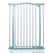 (Matt Gris, 71cm - 80cm) Safetots Barrera Extra Alta de Tope Curvo para Bebés