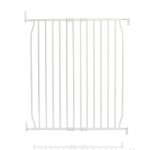 (80cm - 90cm, White) Safetots Eco Screw Fit Baby Gate