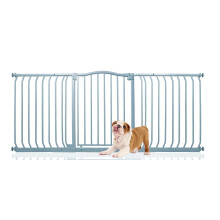 (Gris, 170cm - 179cm) Bettacare Barrera de Tope Curvo para Perros