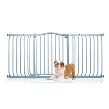 (Gris, 152cm - 161cm) Bettacare Barrera de Tope Curvo para Perros