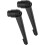 2Pcs M12 Adjustable Knobs Handle Female Thread Push Button Ratchet Quick Release Locking Rotating Bolt for Lathe Machinery, Black 1