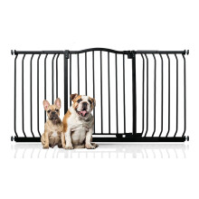 (Negro, 143cm - 152cm) Bettacare Barrera de Tope Curvo para Perros