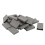 20 Pcs TO-3P Diode Triode Transistor Gray Thermal Insulation Silicone Cap 1