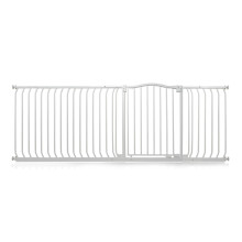 (Matt White, 207cm - 216cm) Safetots Curved Top Safety Gate