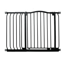 (Negro, 116cm - 125cm) Bettacare Barrera de Tope Curvo para Perros