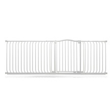 (Matt White, 216cm - 225cm) Safetots Curved Top Safety Gate