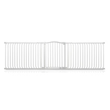 (Matt White, 271cm - 280cm) Safetots Curved Top Safety Gate