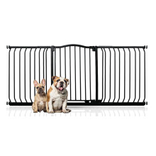 (Negro, 170cm - 179cm) Bettacare Barrera de Tope Curvo para Perros