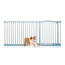(Gris, 171cm - 180cm) Bettacare Barrera de Tope Curvo para Perros