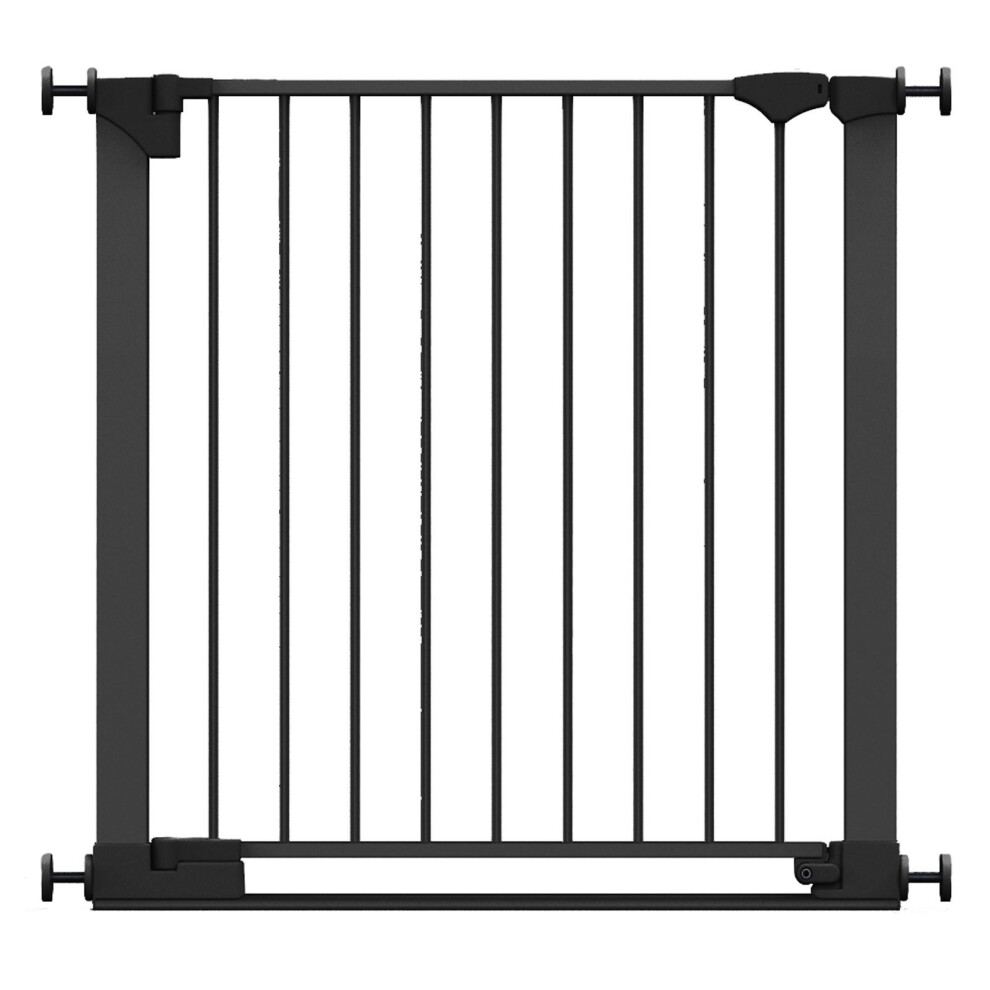 Safetots (Black, 82Cm - 89Cm) Safestep Baby Gate