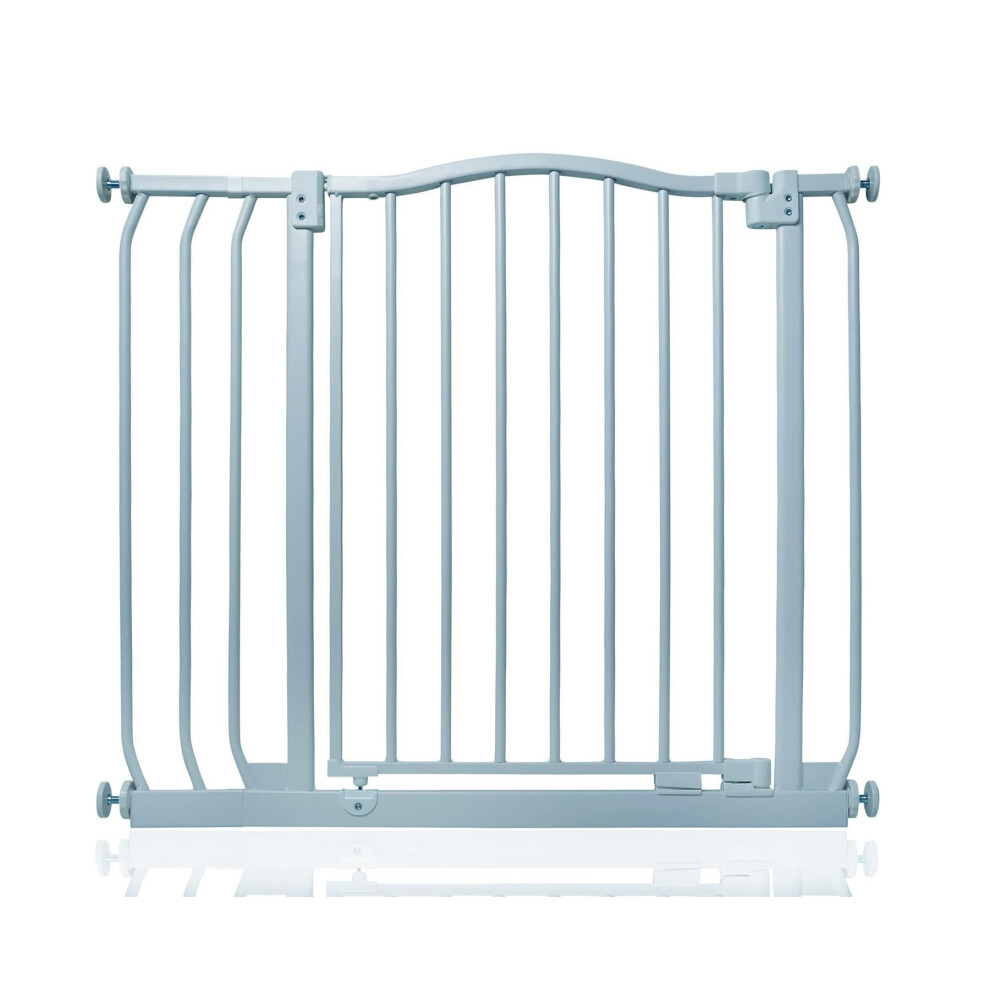 Safetots Pressure Fit Stair Gate - 80cm - 89cm - Matt Grey - Image 2