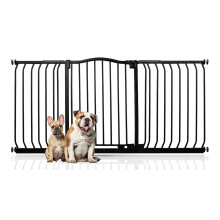 (Negro, 152cm - 161cm) Bettacare Barrera de Tope Curvo para Perros