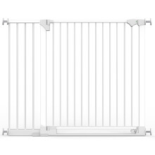 (White, 124cm - 131cm) Safetots Safestep Baby Gate