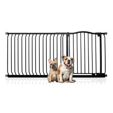 (Negro, 171cm - 180cm) Bettacare Barrera de Tope Curvo para Perros