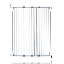 (110cm - 120cm, Grey) Safetots Extra Tall Eco Screw Fit Baby Gate
