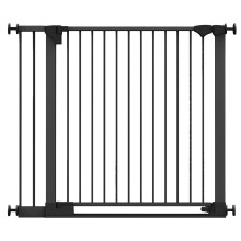 (Black, 110cm - 117cm) Safetots Safestep Baby Gate