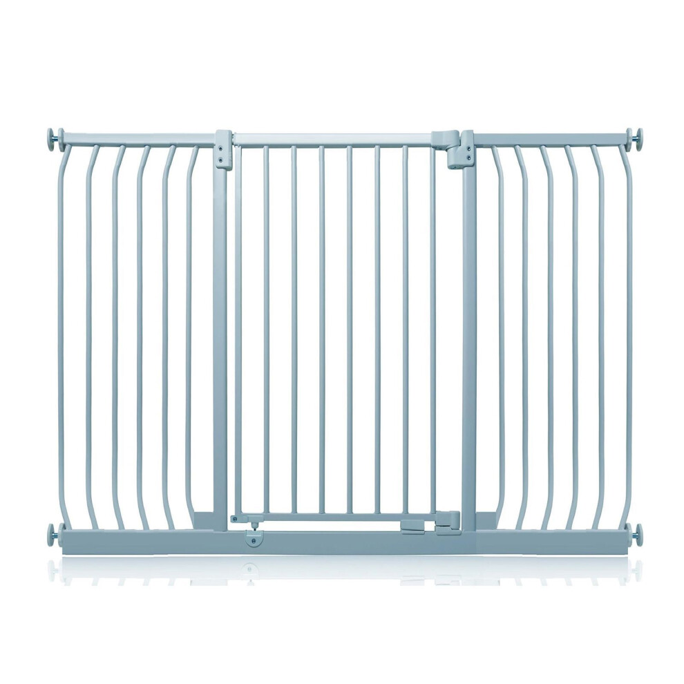 Safetots Extra Tall Safety Gate - Pressure Fit - 143cm-152cm - Matt Grey - Image 2