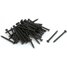 Hardware Nails 2-inch Length Carbon Steel Point Tip Wall Cement Nails Black 60pcs
