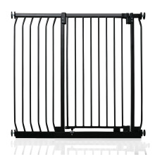 (Matt Black, 98cm - 107cm) Safetots Extra Tall Elite Safety Gate