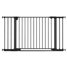 (Black, 138cm - 145cm) Safetots Safestep Baby Gate