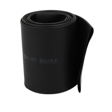 3.3Ft Length 45mm Inner Dia Polyolefin Insulated Heat Shrink Tube Wire Wrap Black