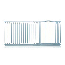 (Matt Grey, 171cm - 180cm) Safetots Curved Top Safety Gate