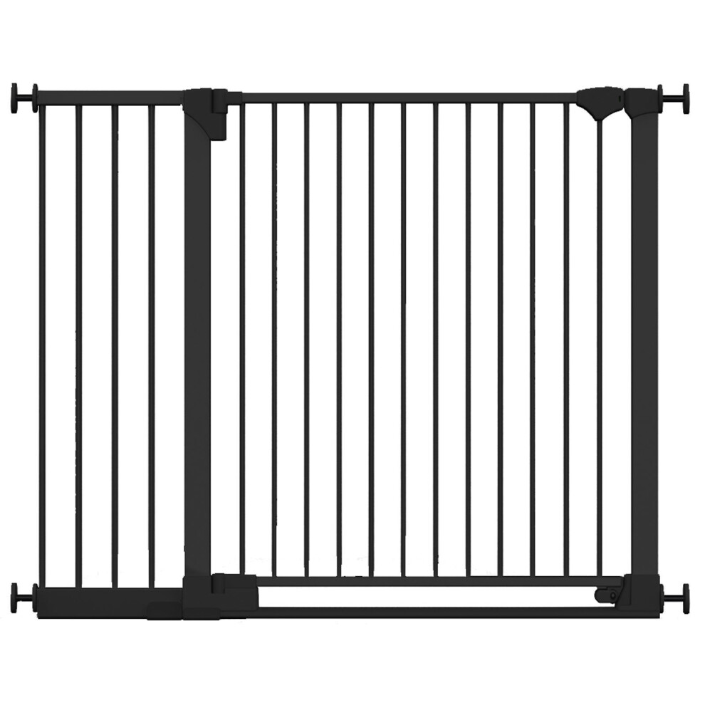 Safetots (Black, 124Cm - 131Cm) Safestep Baby Gate