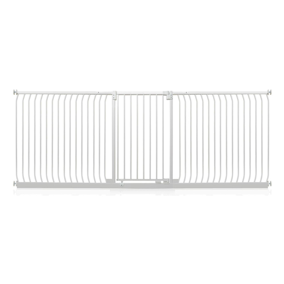 Safetots (Matt White, 271Cm - 280Cm) Extra Tall Elite Safety Gate