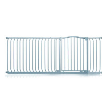 (Matt Grey, 189cm - 198cm) Safetots Curved Top Safety Gate