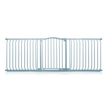 (Matt Grey, 197cm - 206cm) Safetots Curved Top Safety Gate