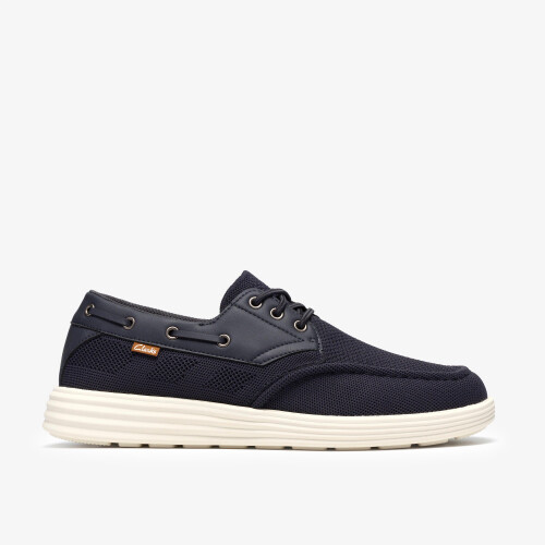 Clarks (Standard, 11 (Adults')) Seaton Lace Navy
