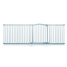 (Matt Grey, 225cm - 234cm) Safetots Curved Top Safety Gate