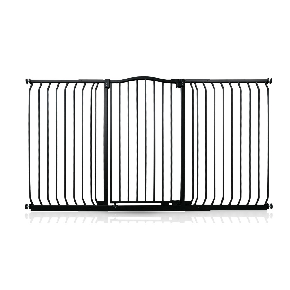 Safetots (Matt Black, 170Cm - 179Cm) Extra Tall Curved Top Gate - Image 2